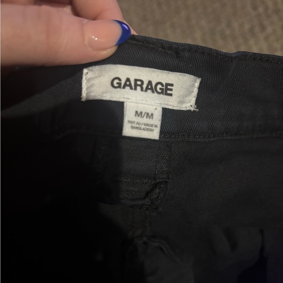 BUNDLE black & green Garage STRAIGHT leg Cargo Pants, size MEDIUM - Picture 4 of 6